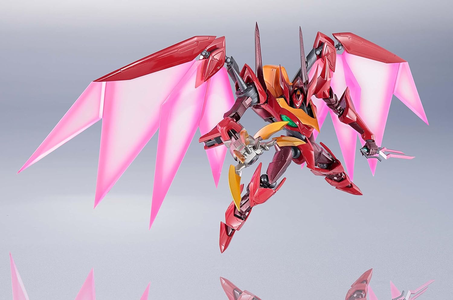 Metal Robot Spirits Code Geass (Side KMF) Guren Type-8 Elements Seiten, Approx. 5.7 inches (145 mm), ABS & PVC & Die-cast Complete Painted Articulated Figure