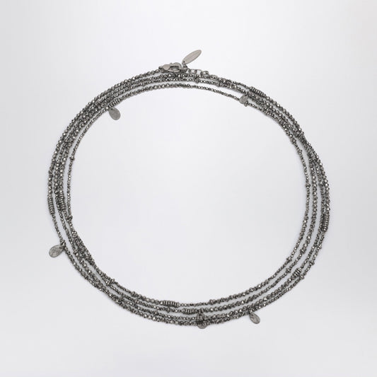 Brunello Cucinelli HematiteとSterling Silver Bracelet - Image 2