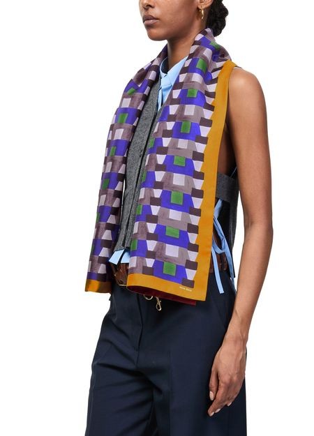 MIU MIU Printed scarf - Image 2