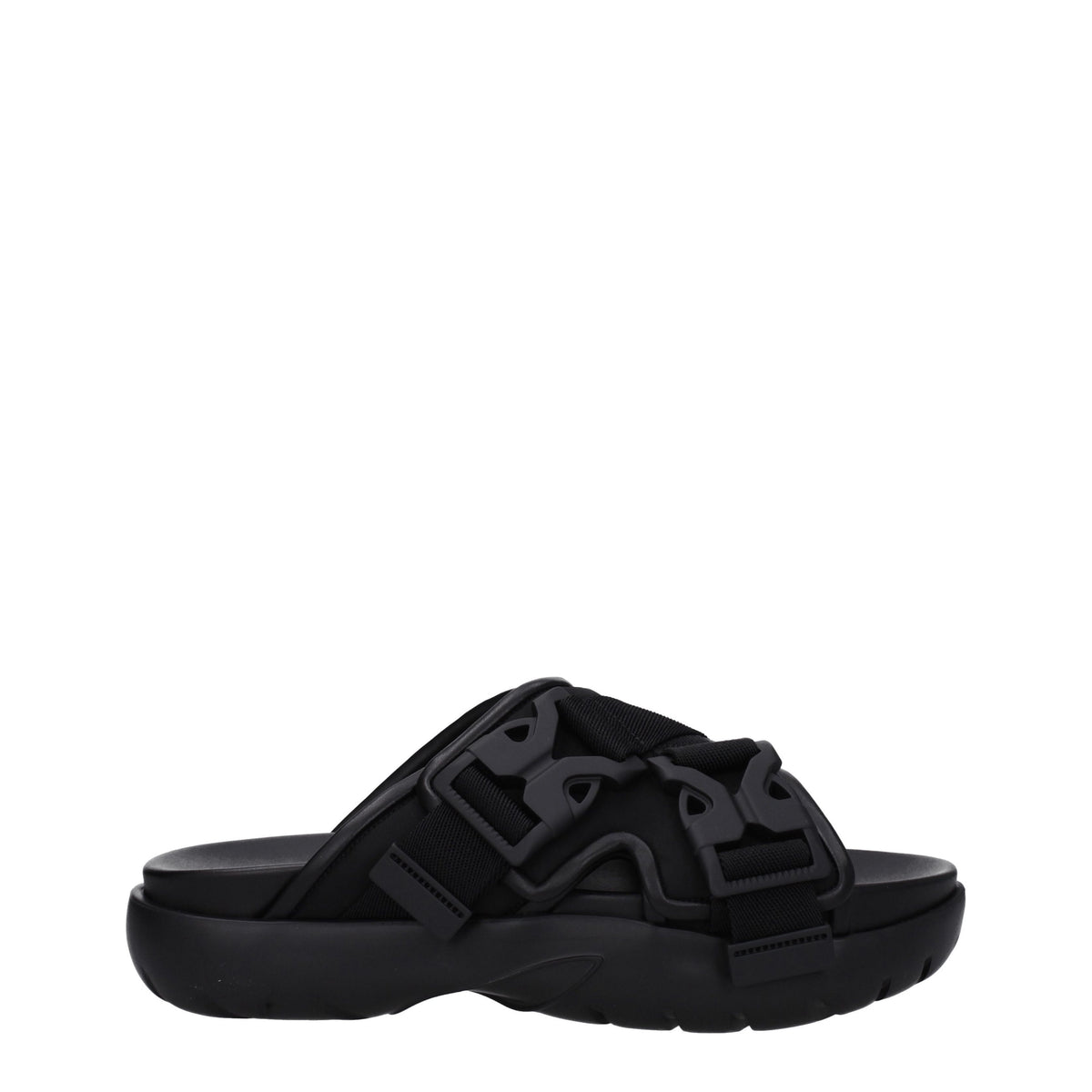 Bottega Bottega Veneta Slippers And Hooves Man Fabric Black - Image 2