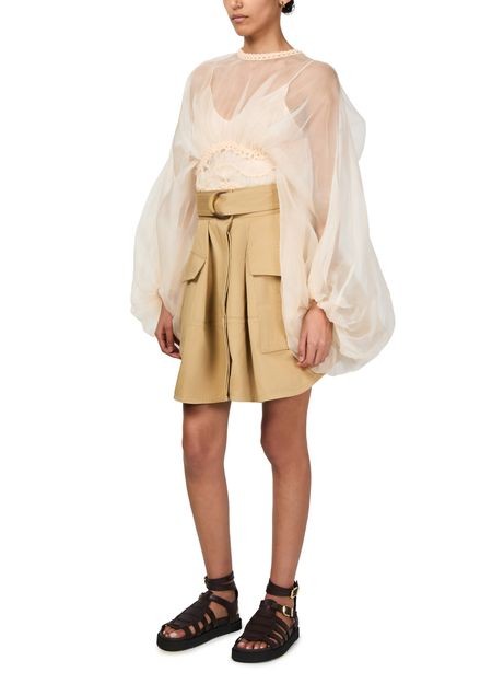 ZIMMERMANN Illuminate macrame bodice blouse - Image 2