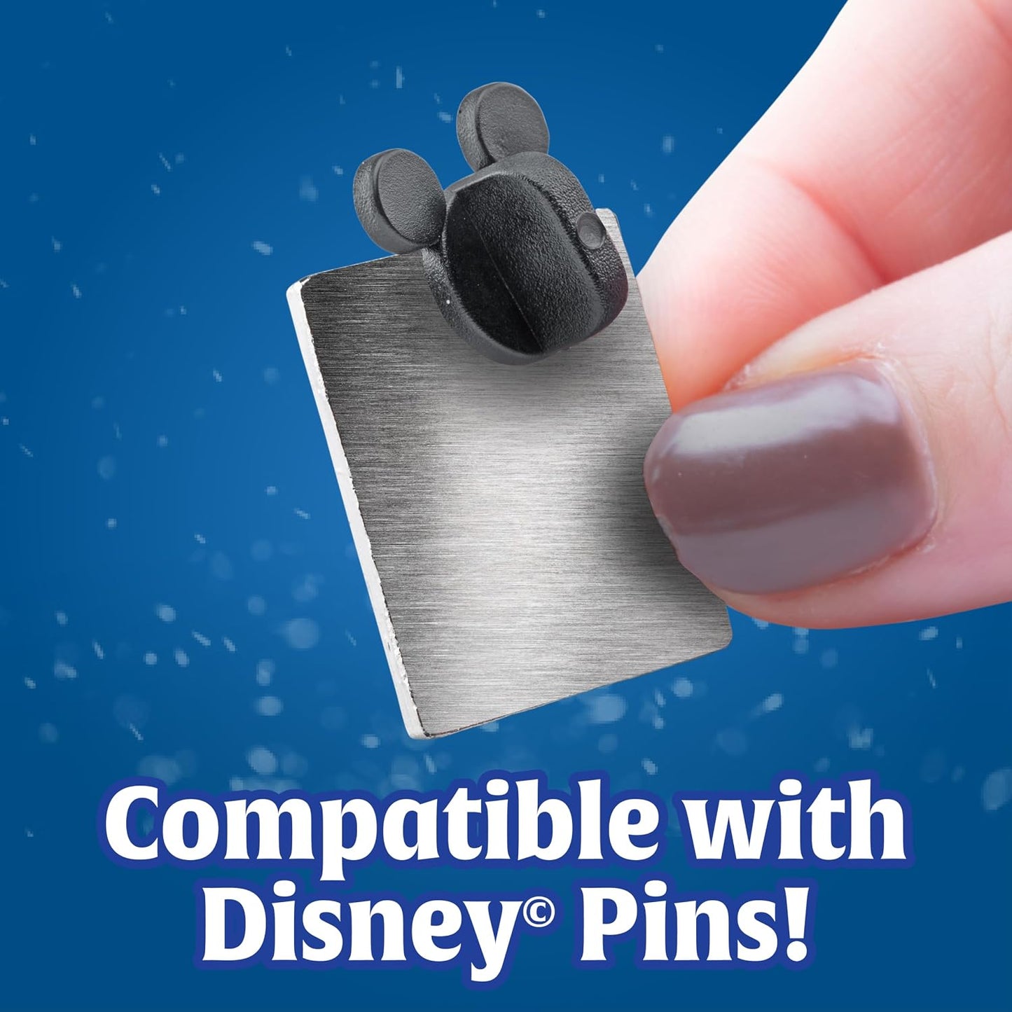 SCS Direct Orejas de ratón de goma de PVC (12 piezas) compatibles con Mickey Mouse, Disney, mantén tus pines favoritos seguros a tu ropa, guardianes y pinback