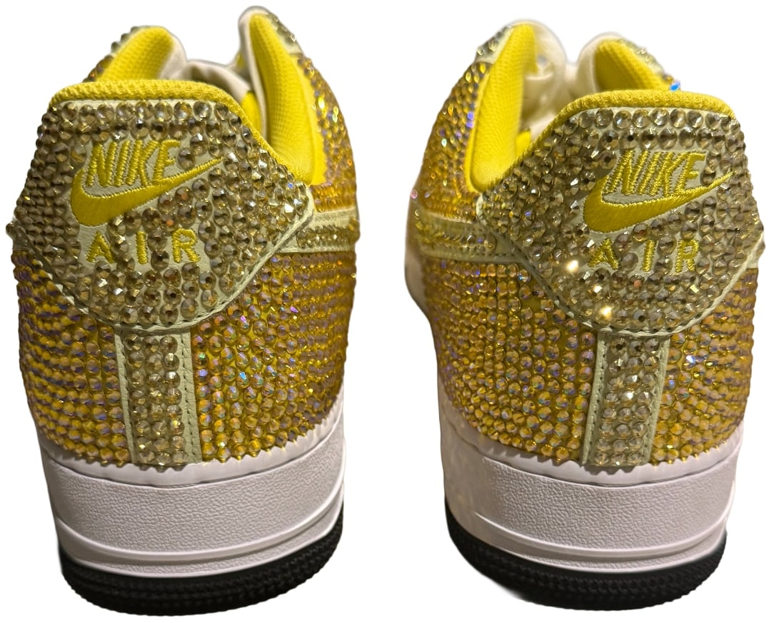 BOSSI 'YELL-O' RHINESTONE SNEAKER
