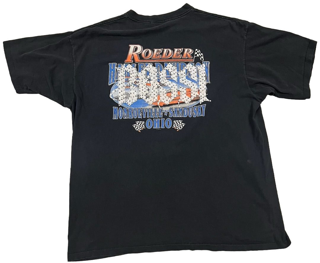 BOSSI 'ROEDER' RHINESTONE VINTAGE TEE