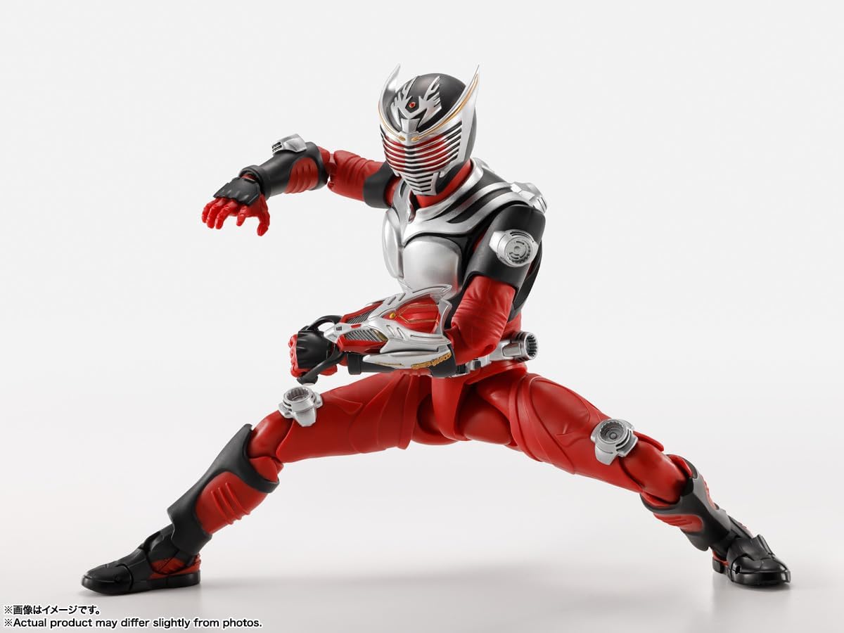 Tamashi Nations S.H. Figuarts (True Bone Carving Manufacturing Method), Kamen Rider Ryuki, Approx. 5.7 inches (145 mm), PVC & ABS Pre-Painted Action Figure