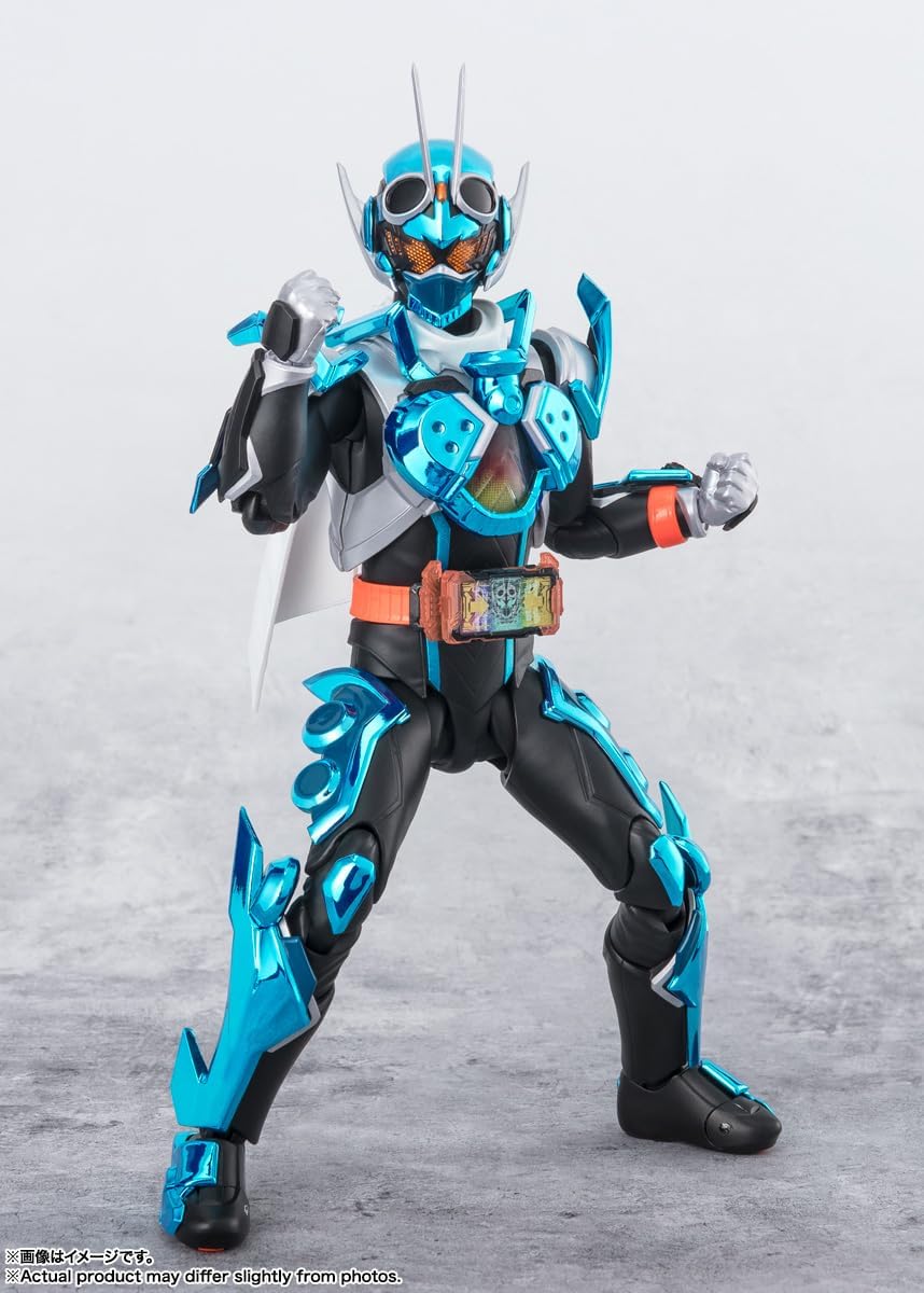 TAMASHII NATIONS S.H.Figuarts Kamen Rider Gotchard Steam Hopper (First Production Run), Approx. 5.9 inches (150 mm), PVC & ABS Pre-painted Action Figure