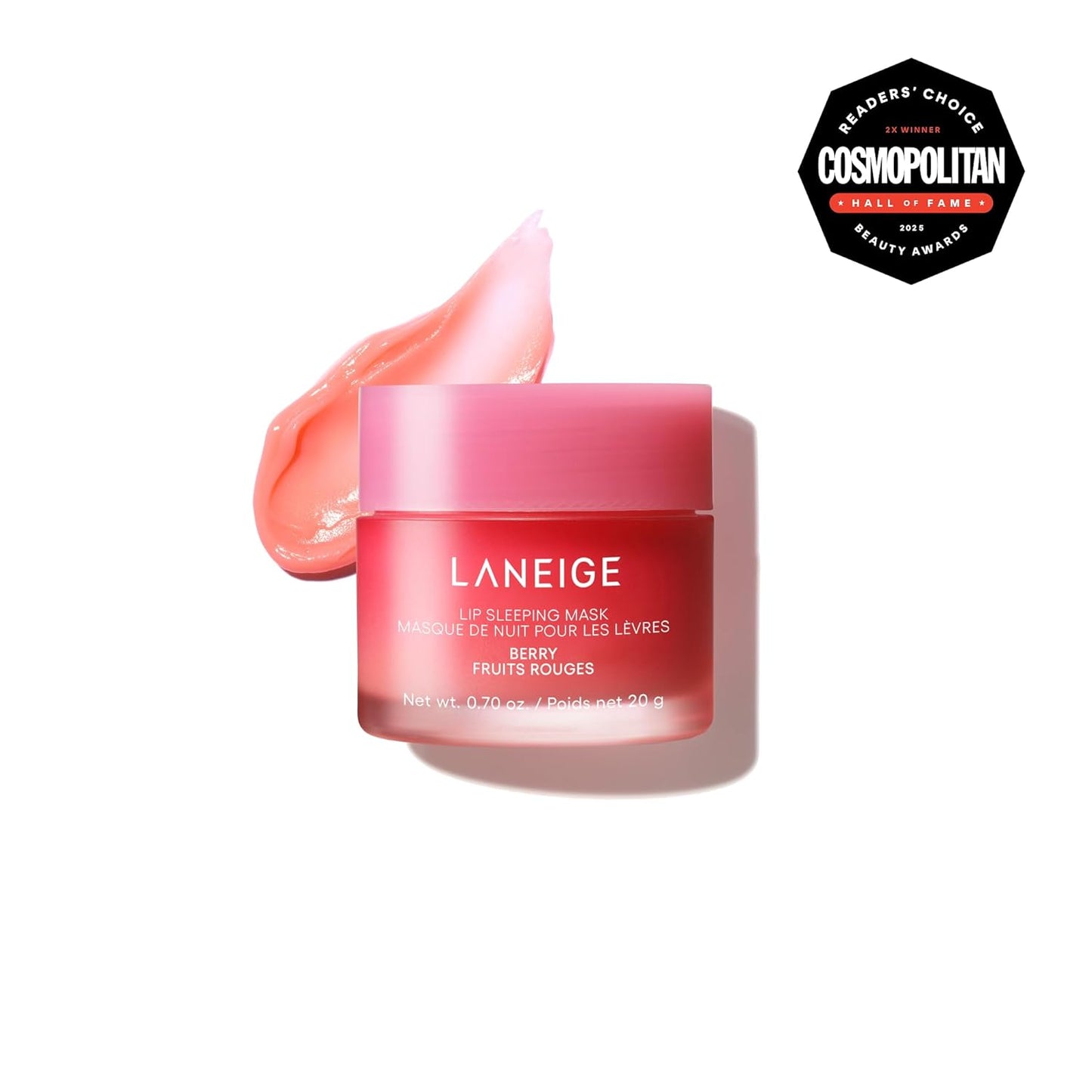 LANEIGE - Mascarilla nocturna para labios: Nutrir, hidratar, vitamina C, manteca de murumuru y manteca de karité, antioxidantes, labios escamosos y secos