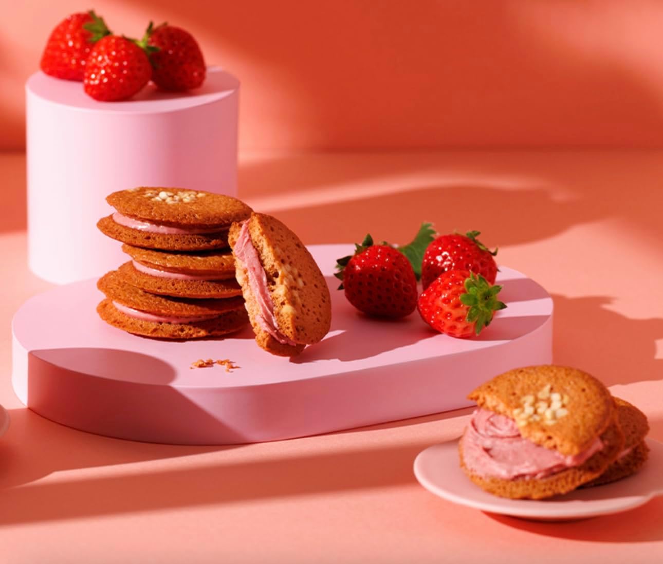 Hakata Strawberry, 5 Pieces, Fukuoka, Hakata, Souvenir, Chocolate Sand, Strawberry, Sweets