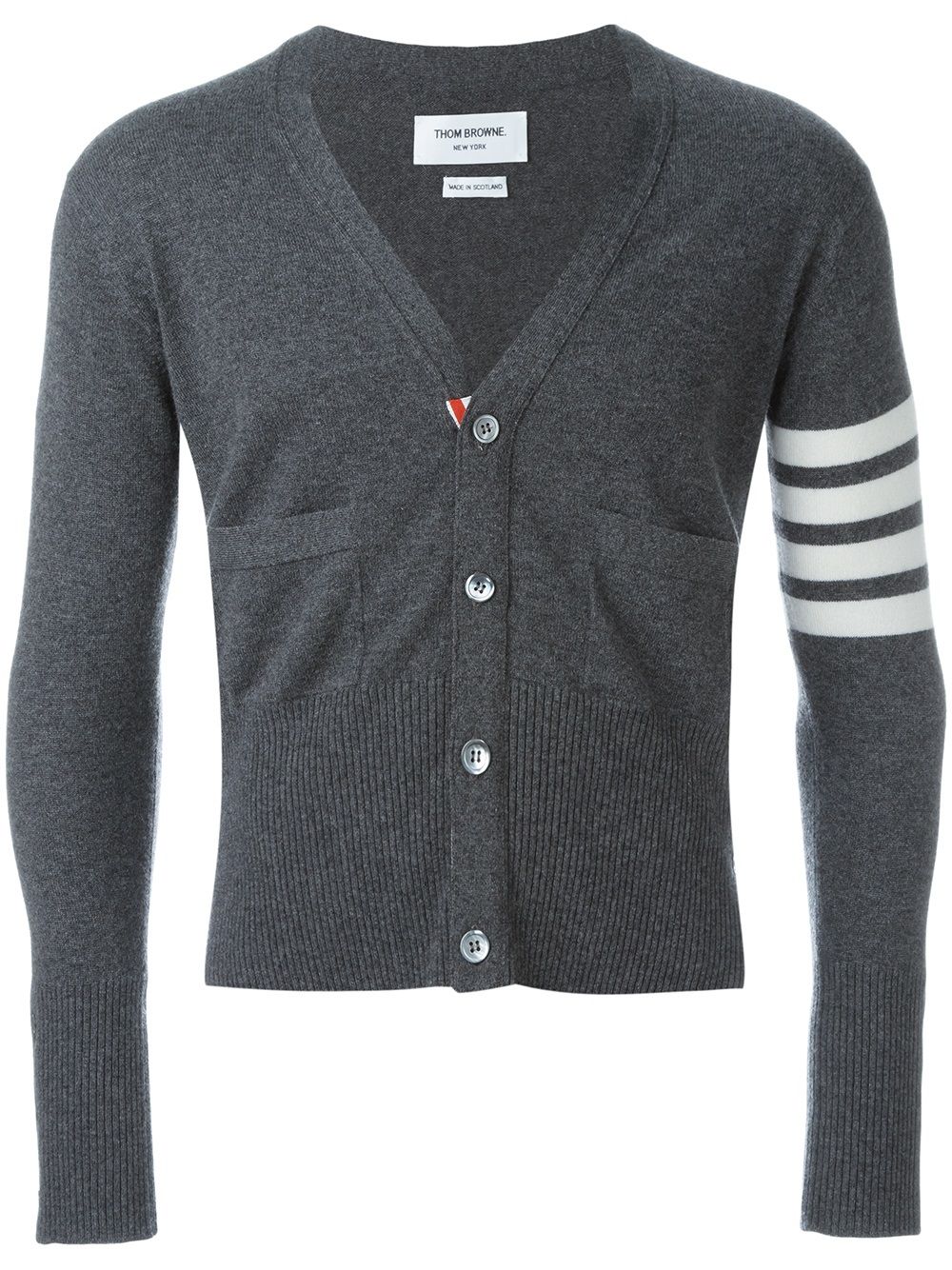 Thom Thom Browne 4 Bar Cashmere Cardigan - Image 2