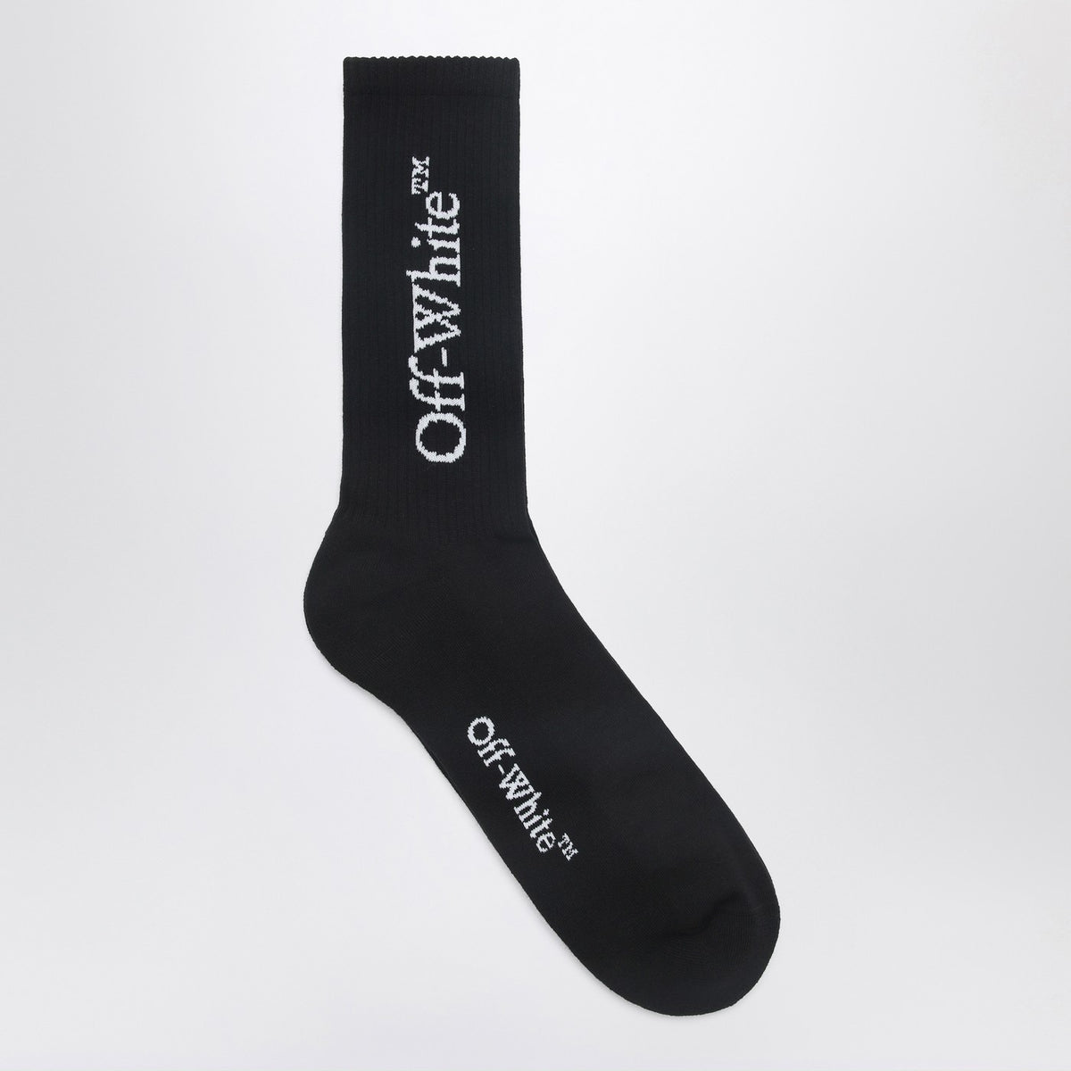 Off Off White™ Black Socks With Logo - Image 2