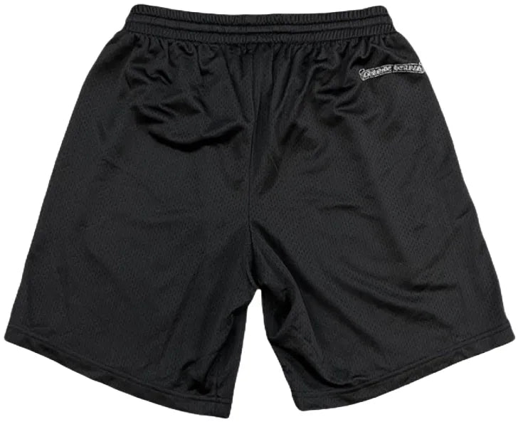 CHROME HEARTS 'BLACK MESH' WARM UP SHORTS