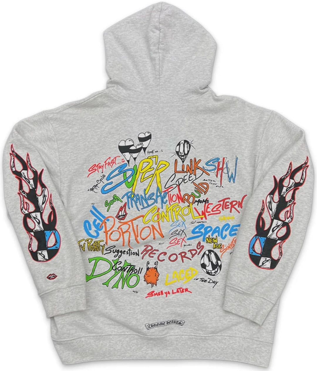 CHROME HEARTS MATTY BOY 'BRAIN' HOODIE