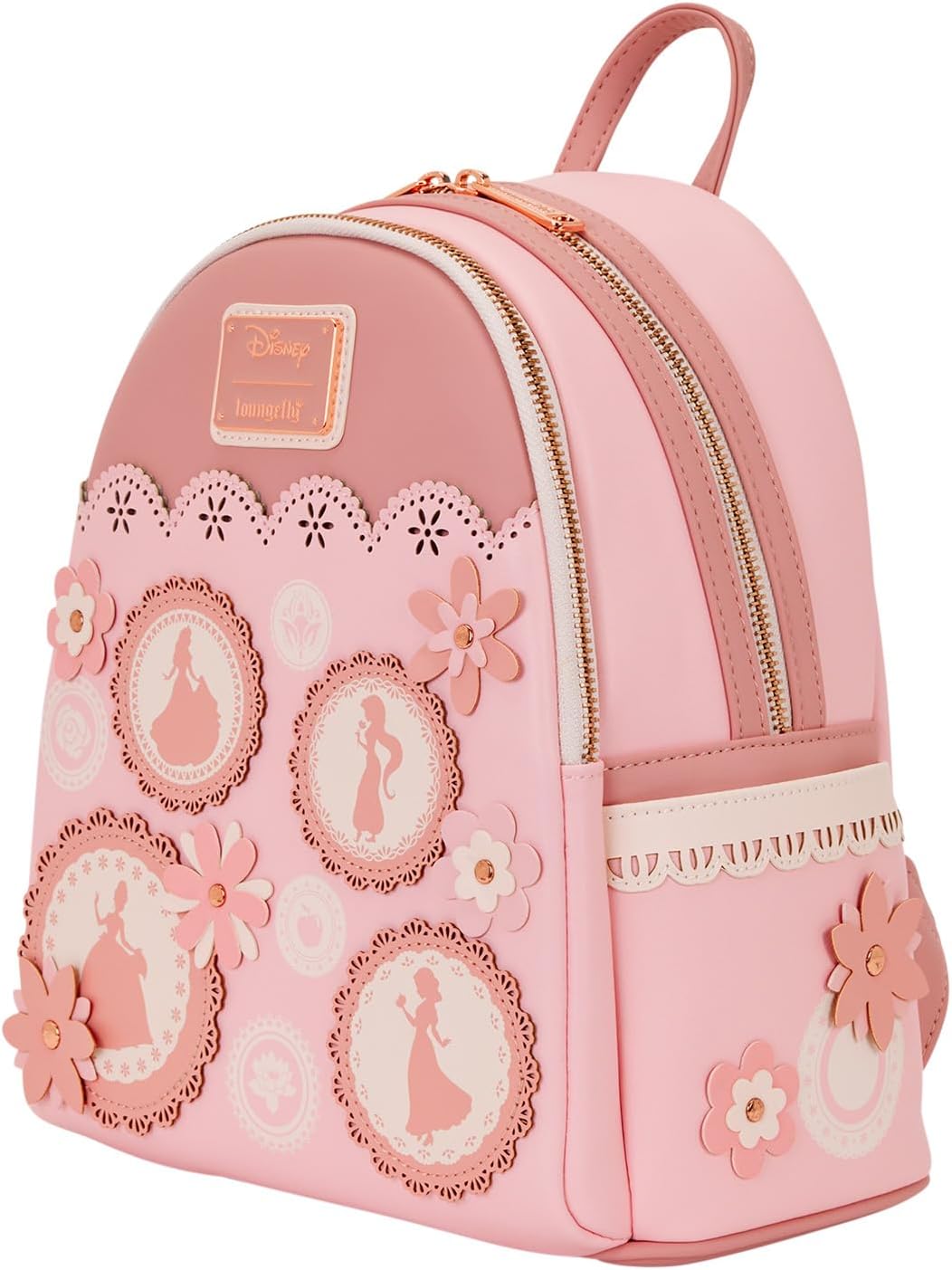 Loungefly Disney Princess Mini Stained Glass Backpack