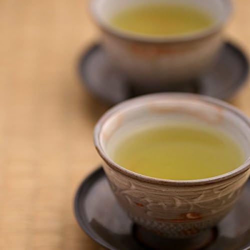 Ito Kyuemon Karigane with Matcha Tea, 3.5 oz (100 g) Bag, Tea Leaves, Uji Tea, Japanese Tea, Green Tea, Sencha, Karigane Tea, Stemed Tea