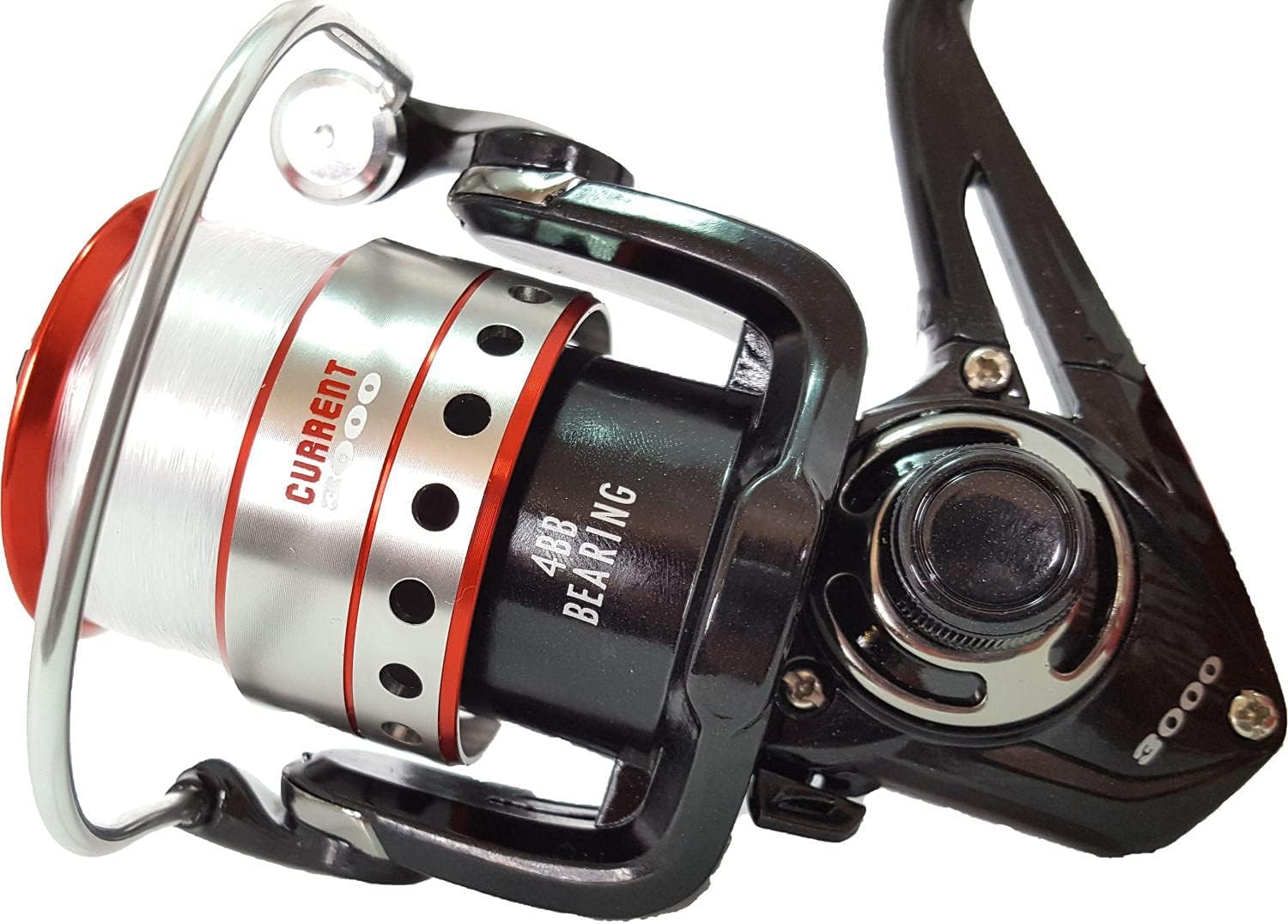 RISEWAY Spinning Reel, Current 3,000 Thread Included, No. 3 - 110m