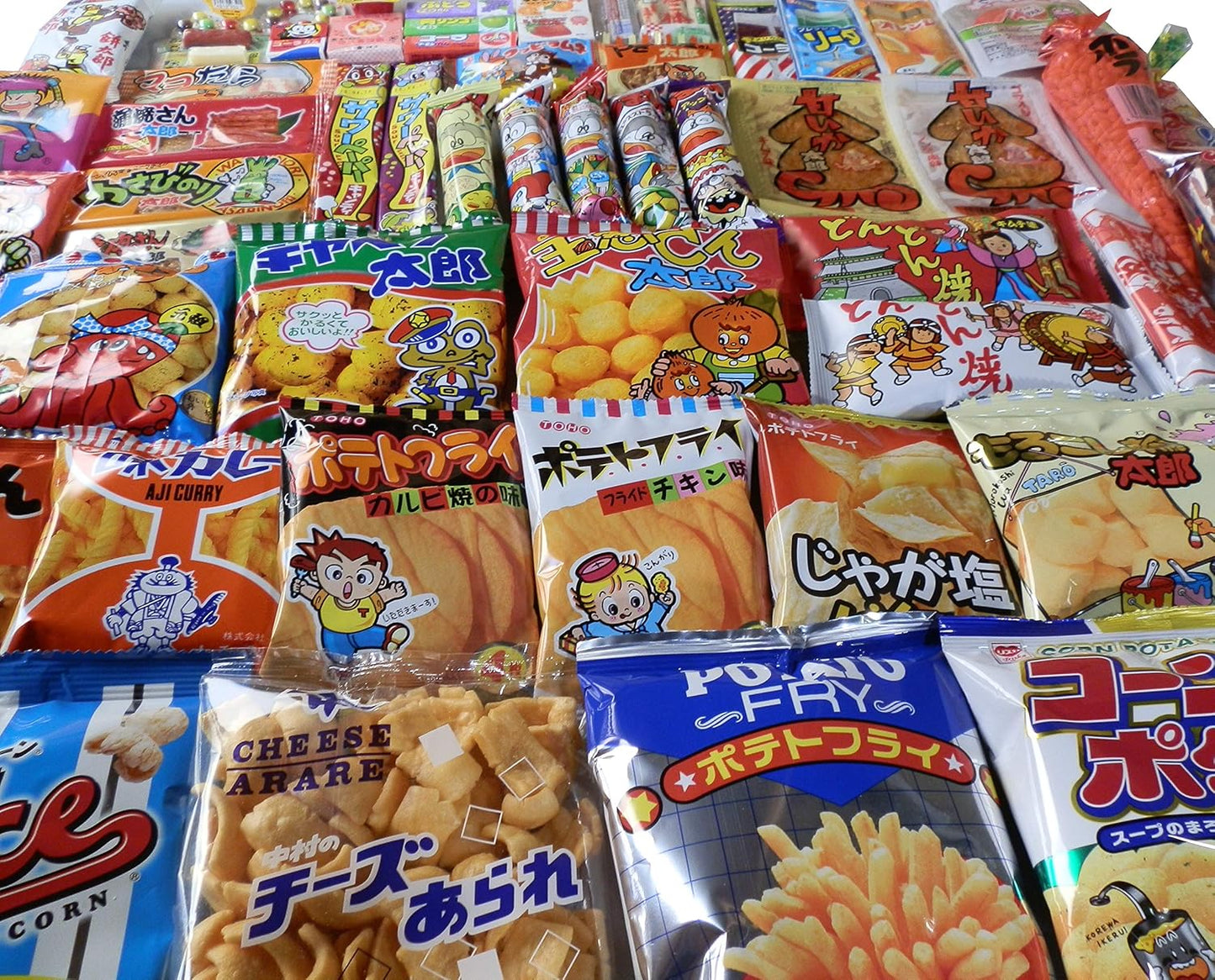 Japanese Snacks Assortment Set, 130 Pieces