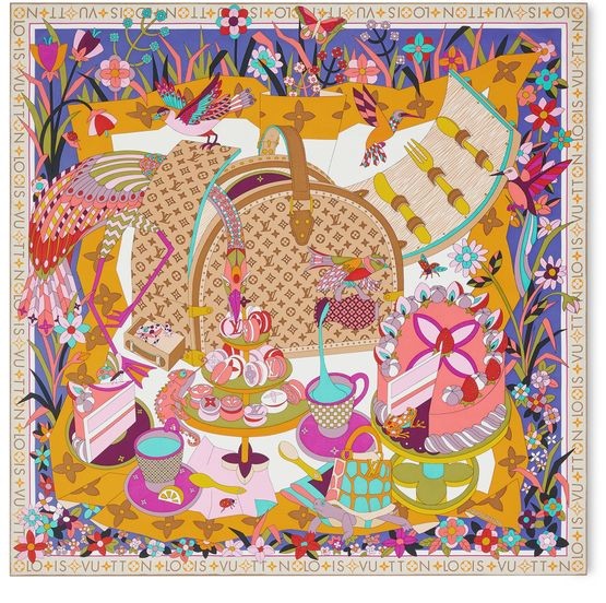 LOUIS VUITTON Picnic Square 90 - Image 2