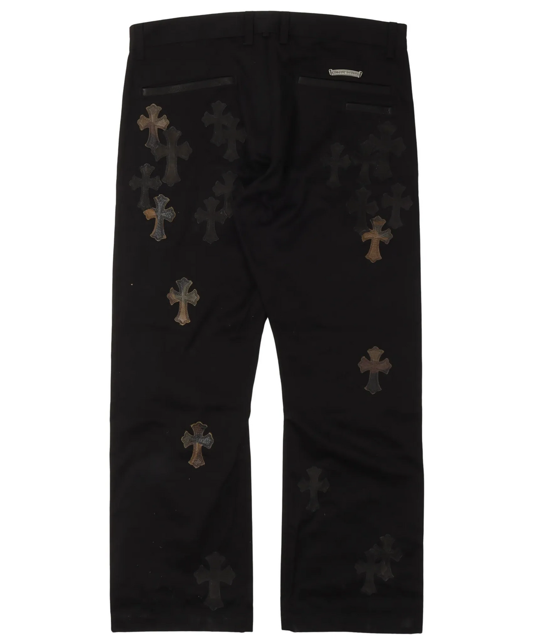 CHROME HEARTS 'BLACK CAMO' 40 PATCH PANTS