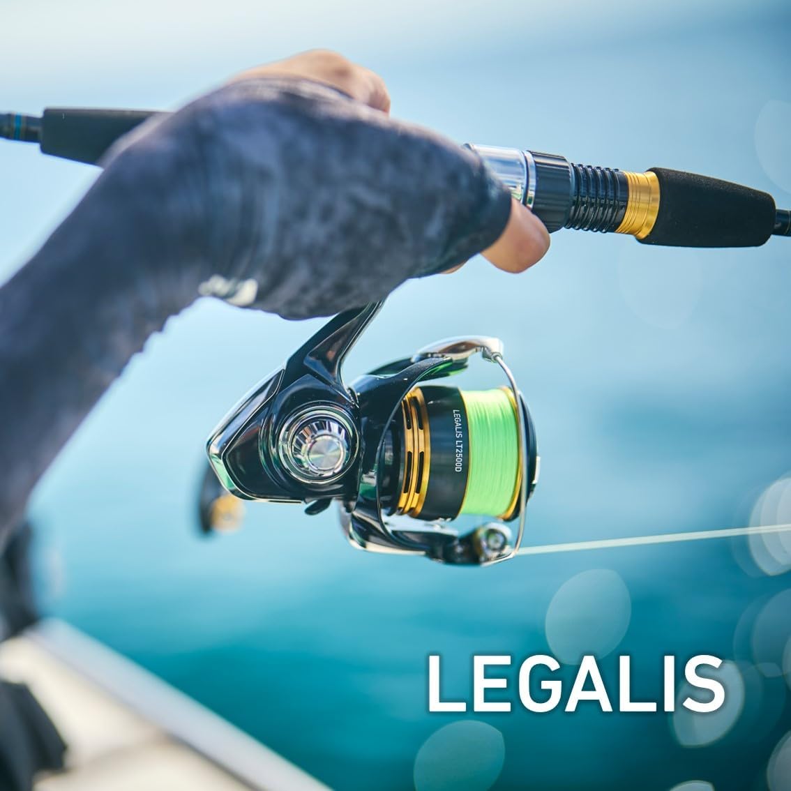 Daiwa 23 Legalis LT1000S - 6000D-H Spinning Reel, Various (2023 Model)