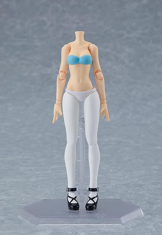 Max Factory Figma Styles Women's Body with One Piece + Apron Coordination, Non-scale, Plastic, Pre-painted Action Figure