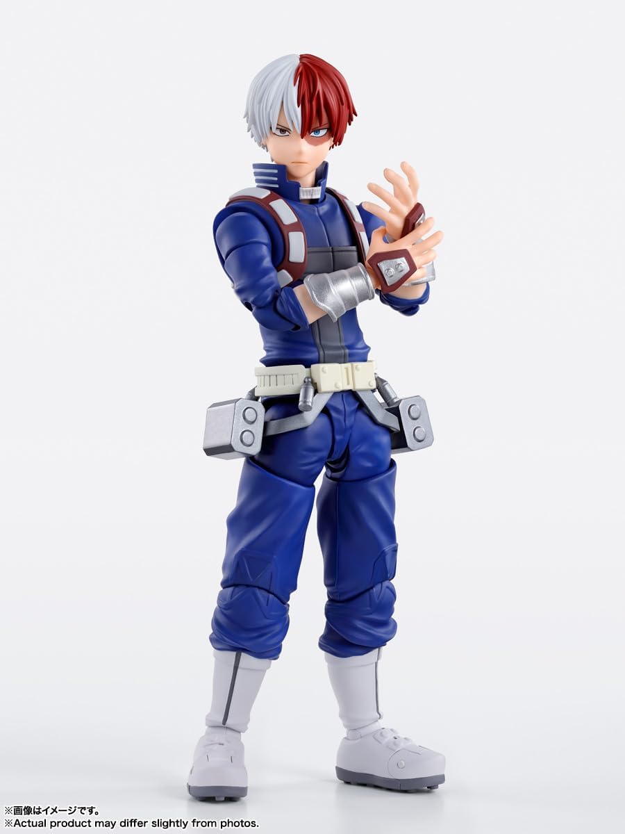TAMASHII NATIONS S.H. Figuarts My Hero Academia Shoto Todoro, Approx. 5.9 inches (150 mm), PVC & ABS, Pre-painted Action Figure