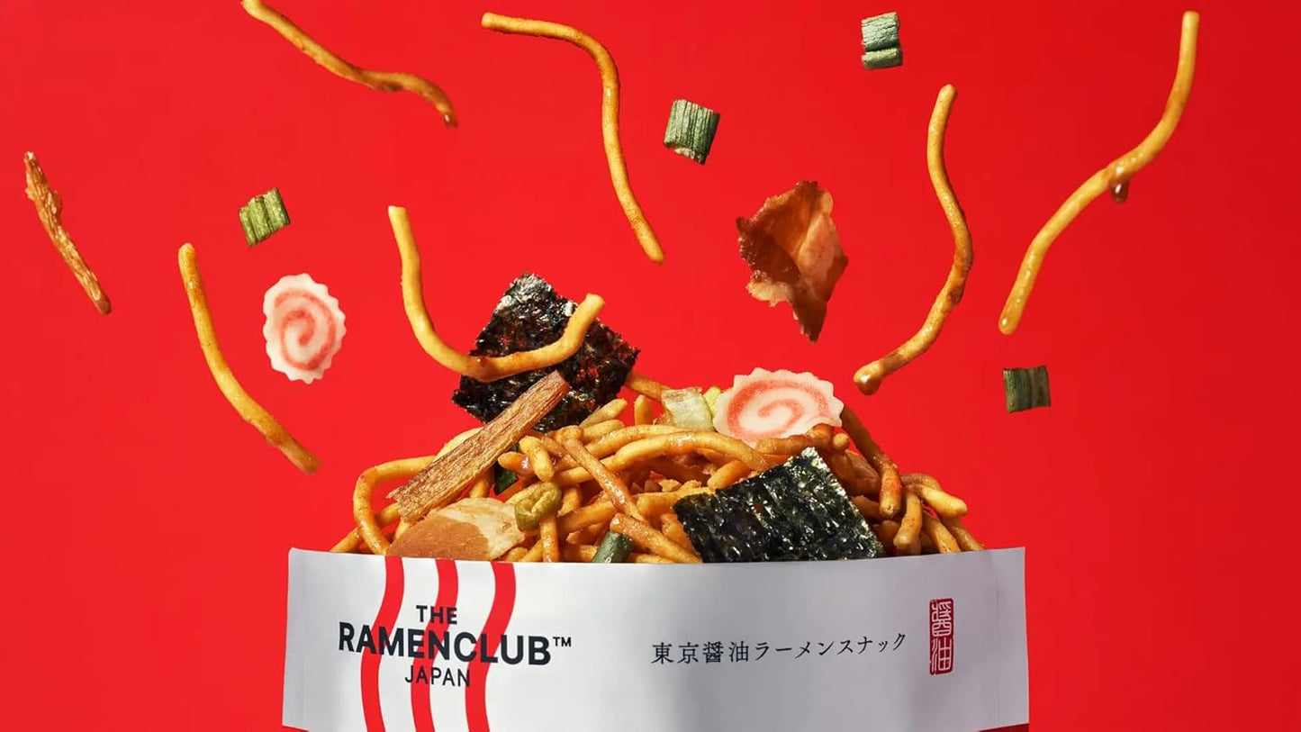【Tokyo Limited】RAMEN CLUB Ramen Club Evolution Ramen Snack Souvenir Individually Wrapped Present Celebration Confectionery White Day Return Gift Popular Stylish Gift 5-Pack (5 Servings) (Tokyo Soy