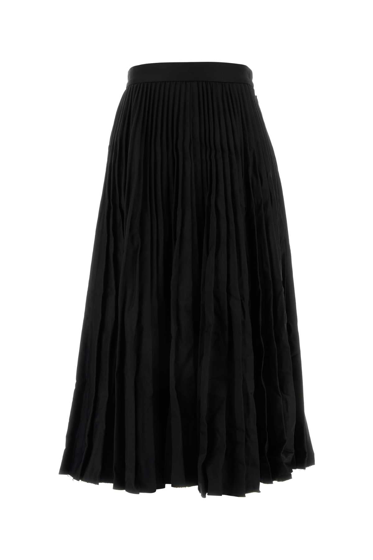 Balenciaga バレンシアガブラックウールスカート - Image 2