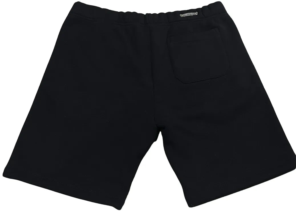 CHROME HEARTS 'BLACK' SEVEN-11 CH SHORTS