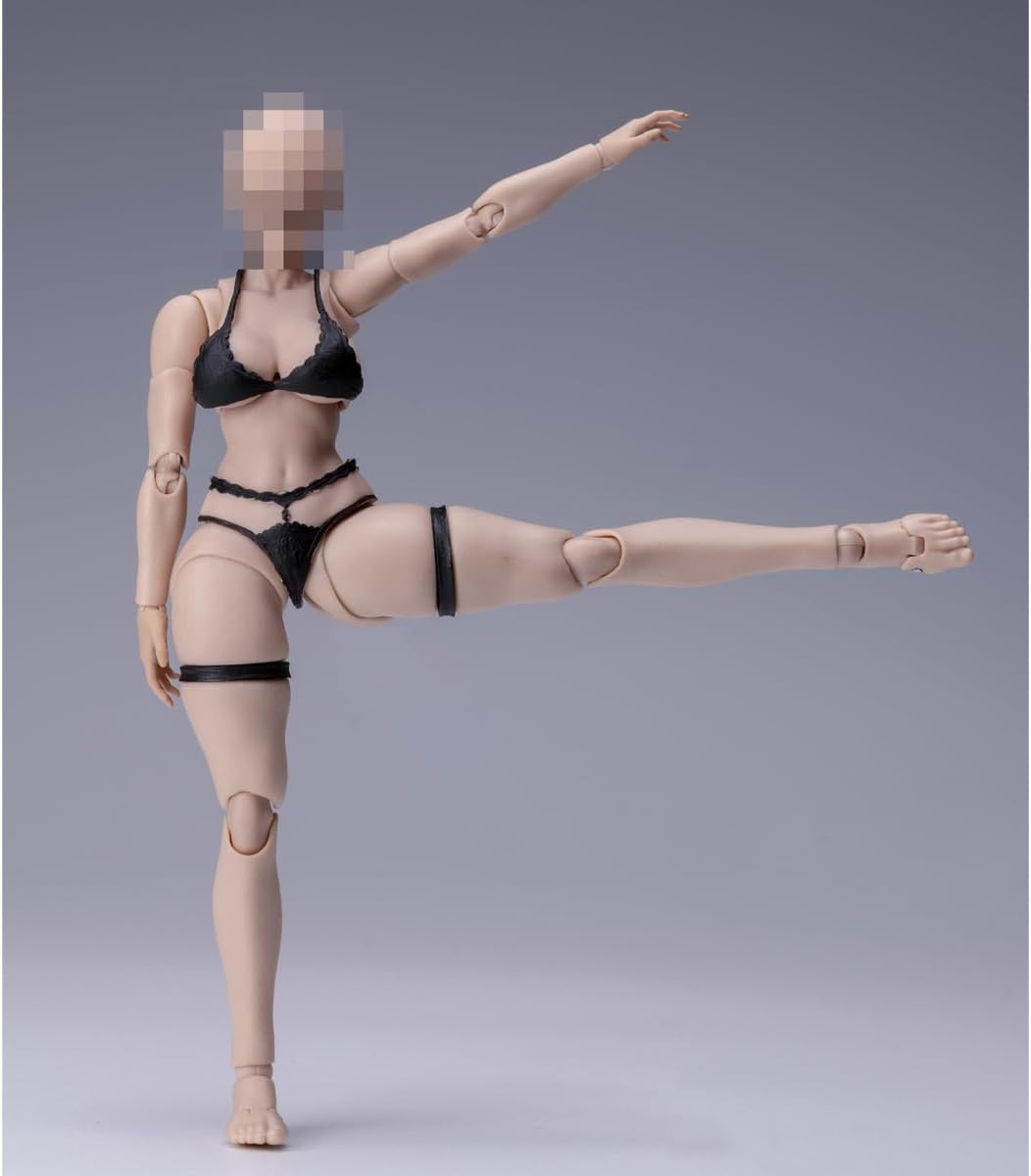 HiPlay NT-04 Non-Play Toy NOTTAA 1/12 Female Body Serena NT-04 Whitening Skin Removable Neck Parts Body Figure Super Movable