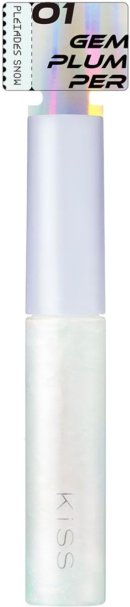 KiSS Gem Plumper 01 (Pleiades Snow) 01 (7.5 g) Gloss Lip Gloss Plumper