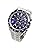 Citizen CB5874-81L Men's Watch, Photovoltaic Eco-Drive, Radio Watch, Waterproof, UNITE with Blue Limited Model, Silver, Blue