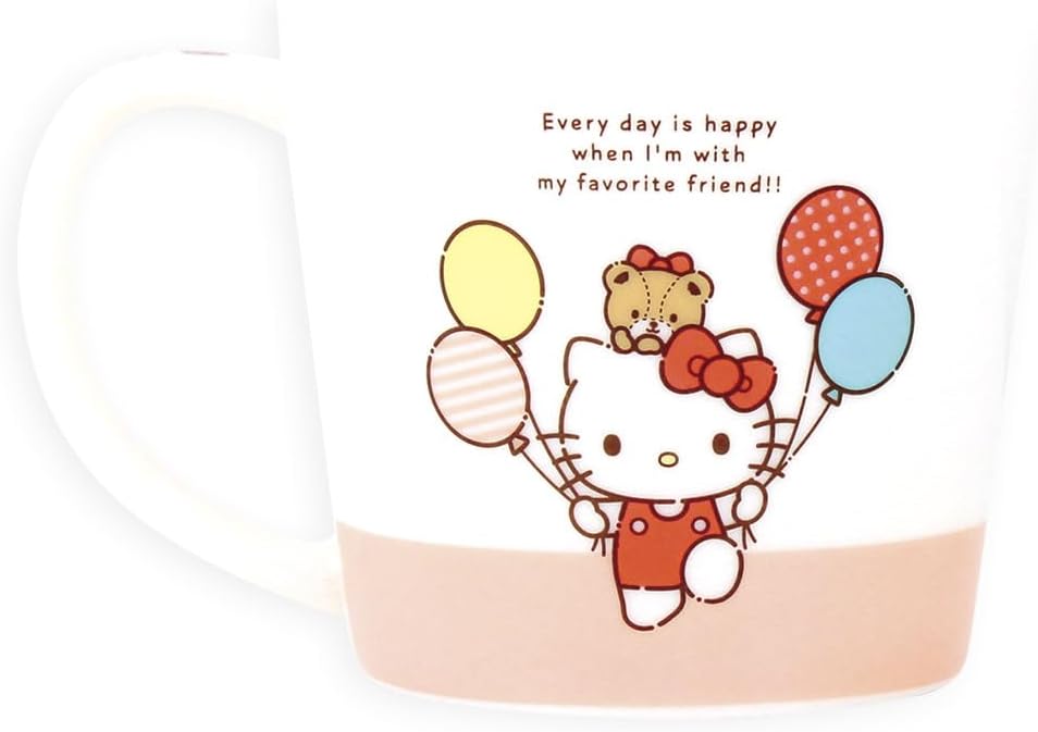 Tees Factory Sanrio Characters SR-5524741KT Friends Hello Kitty H3.1 x 3.5 inches (80 x 88 mm)