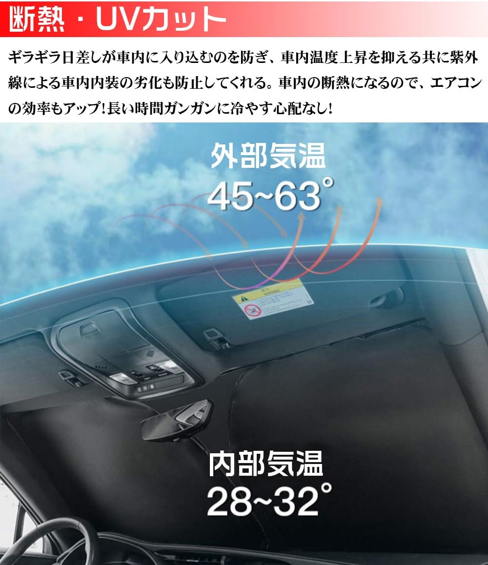 Toyota Land Cruiser Prado 150 Series Early / Late Improvements Only Front Sun Shade Blackout Curtain Shade Car One Touch Window Glass Cover Set Car Overnight Goods Dress Up Parts Car Shade
