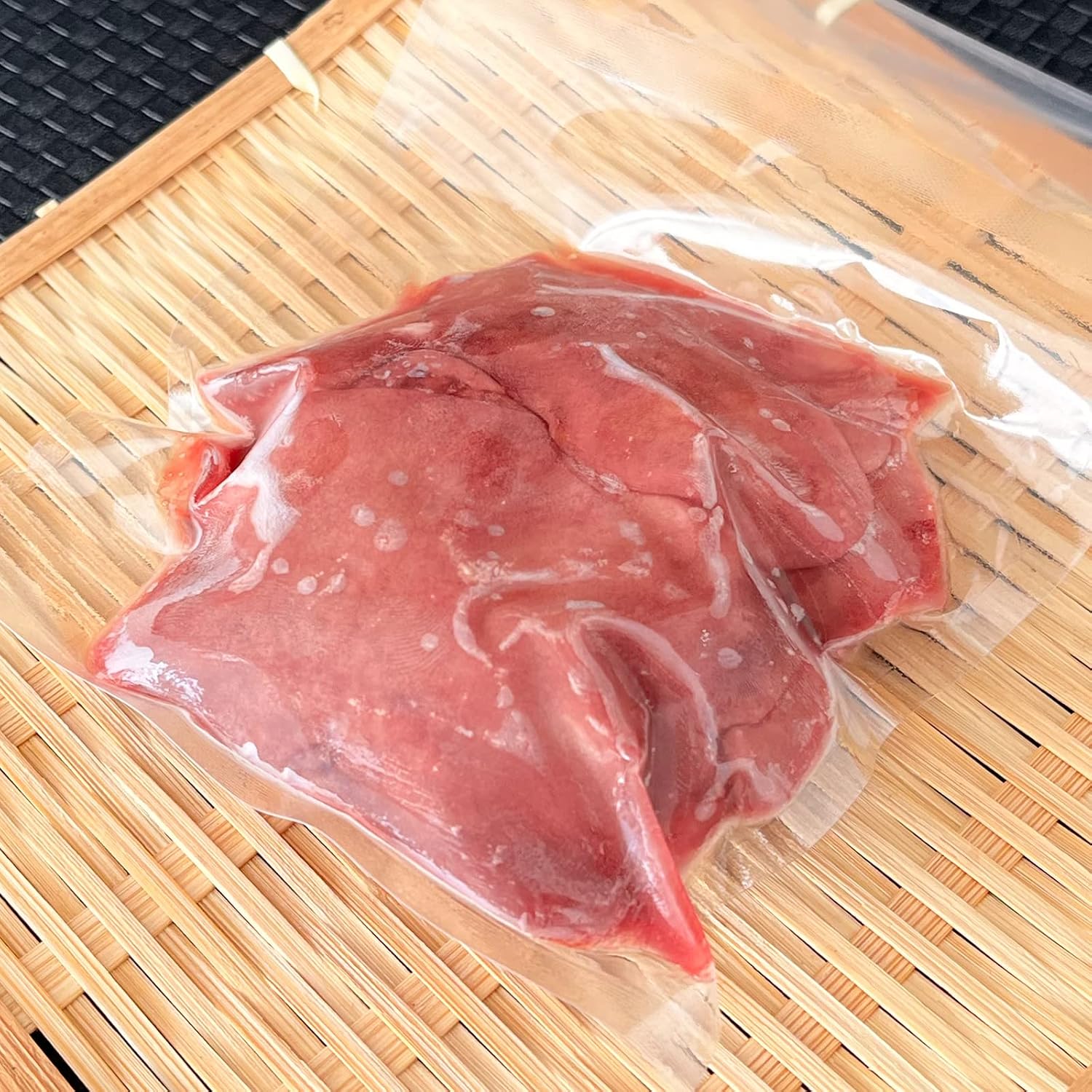 Meat Masters Meat Chicken, White Lever, Approx. 2.2 lbs (1 kg) (3.5 oz (100 g) x 10 Packs, Chicken Lever, Chicken Lever, Chicken Liver, Frozen Vacuum, Heating Skewers, Putty, Lever Paste, Small