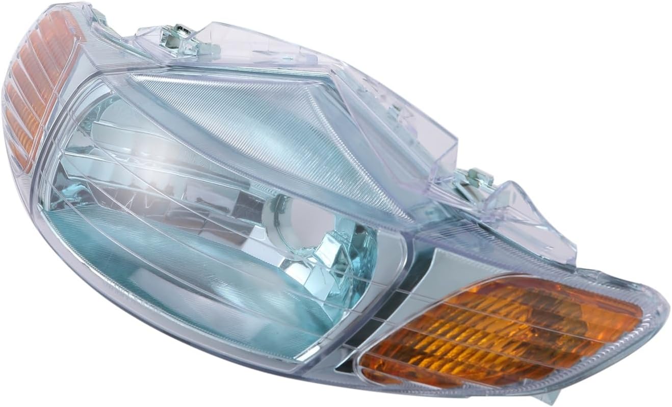 For Honda Live Dio AF34 AF35 DIO Headlight Assembly Clear Blue Lens Type 2 Medium Late Replacement Repair Genuine Compatible Motorcycle Custom Parts Outside Item (Blue Lens)