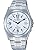 SOLARMATE watch CITIZEN Q & Q Men's White HG08-204 10 water pressure solar analog radio display