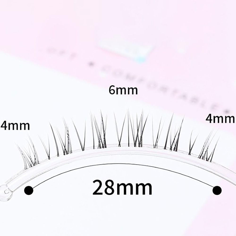 5 Pairs Transparent Stem Under False Eyelashes Natural Simulation Pair One Piece False Eyelash Eye Makeup Tools Beauty