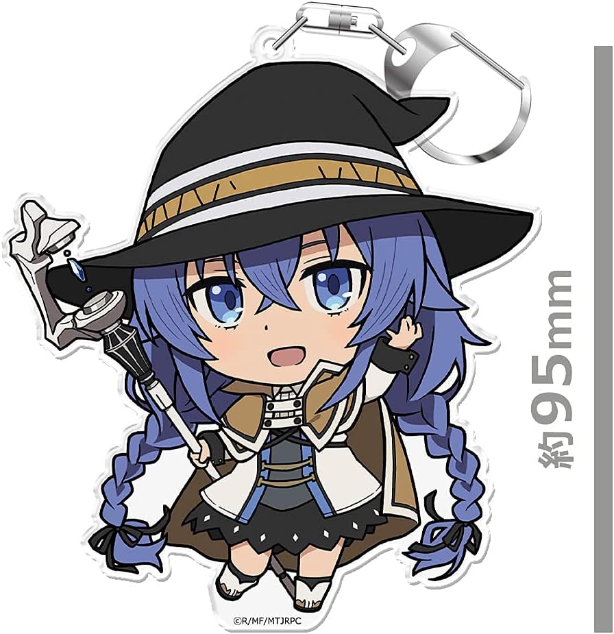 [azumaker] Unjobless Rebirth - Be Serious When You Go A Another World - Punikore! Key Holder (with Stand) Roxy Migledia Ver. 2