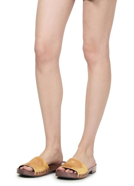 MIU MIU Logo clog mules - Image 2