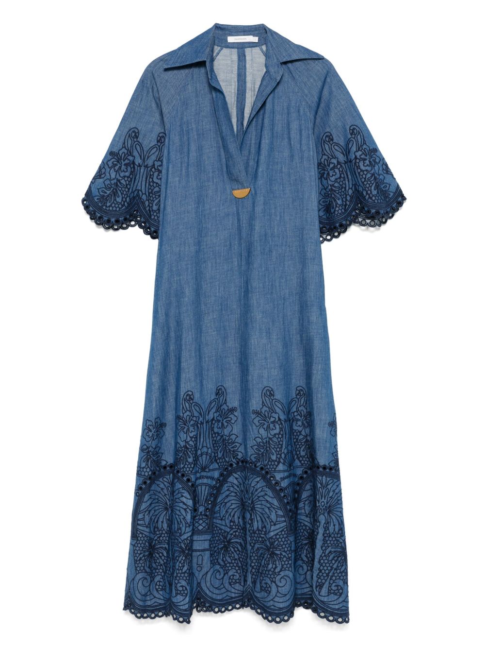 Zimmermann ZIMMERMANN COCO刺繍デニムドレス - Image 2