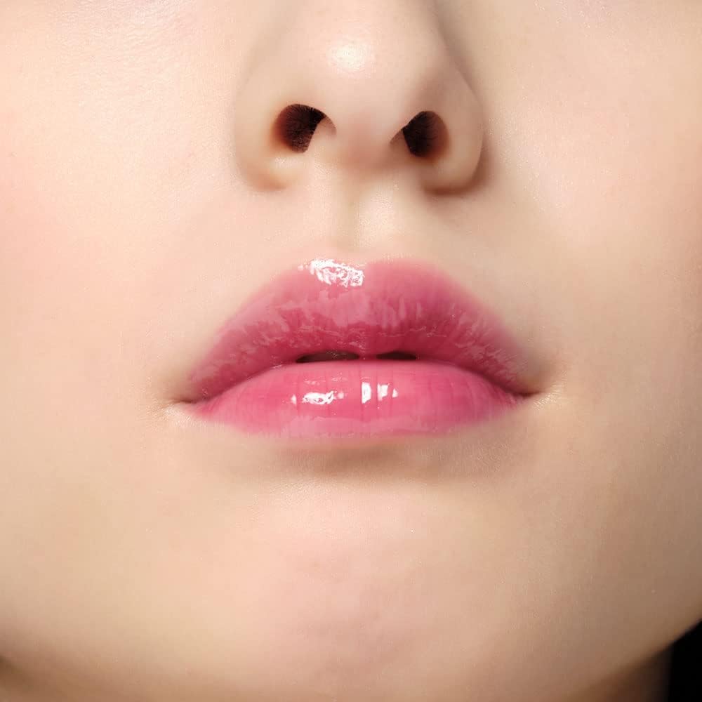 OSAJI Nuance Lip Gloss "3D Lips/Protects Against Dryness Sensitive Skin Lip Protection Layering Beautiful Color Glossy Transparency 0.1 oz (4.7 g) / 02 Honne