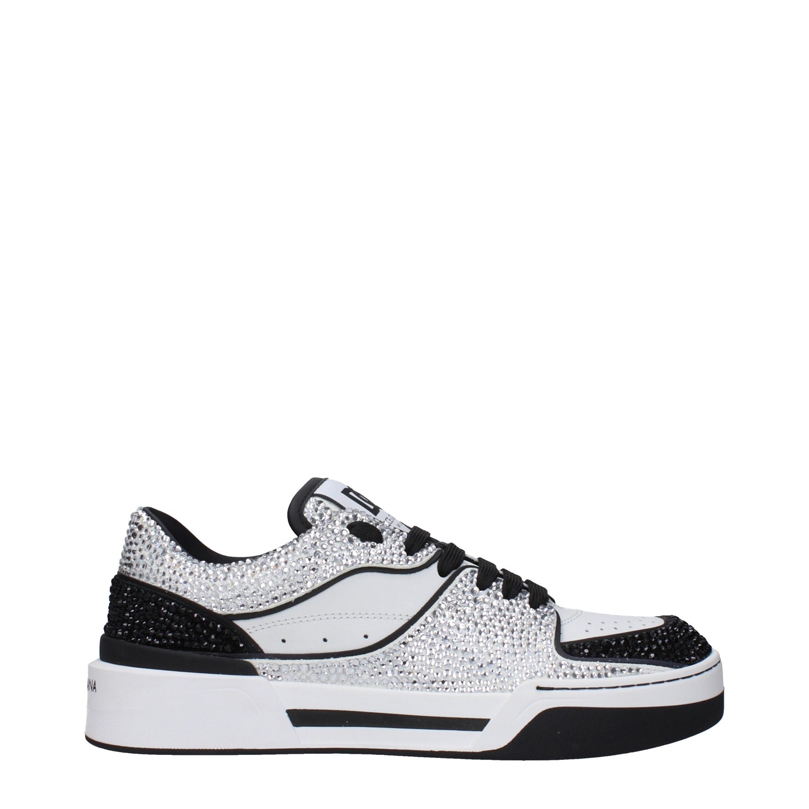 Dolce  Gabbana Dolce＆Gabbana Sneakers New Roma Women Leather White/Black - Image 2