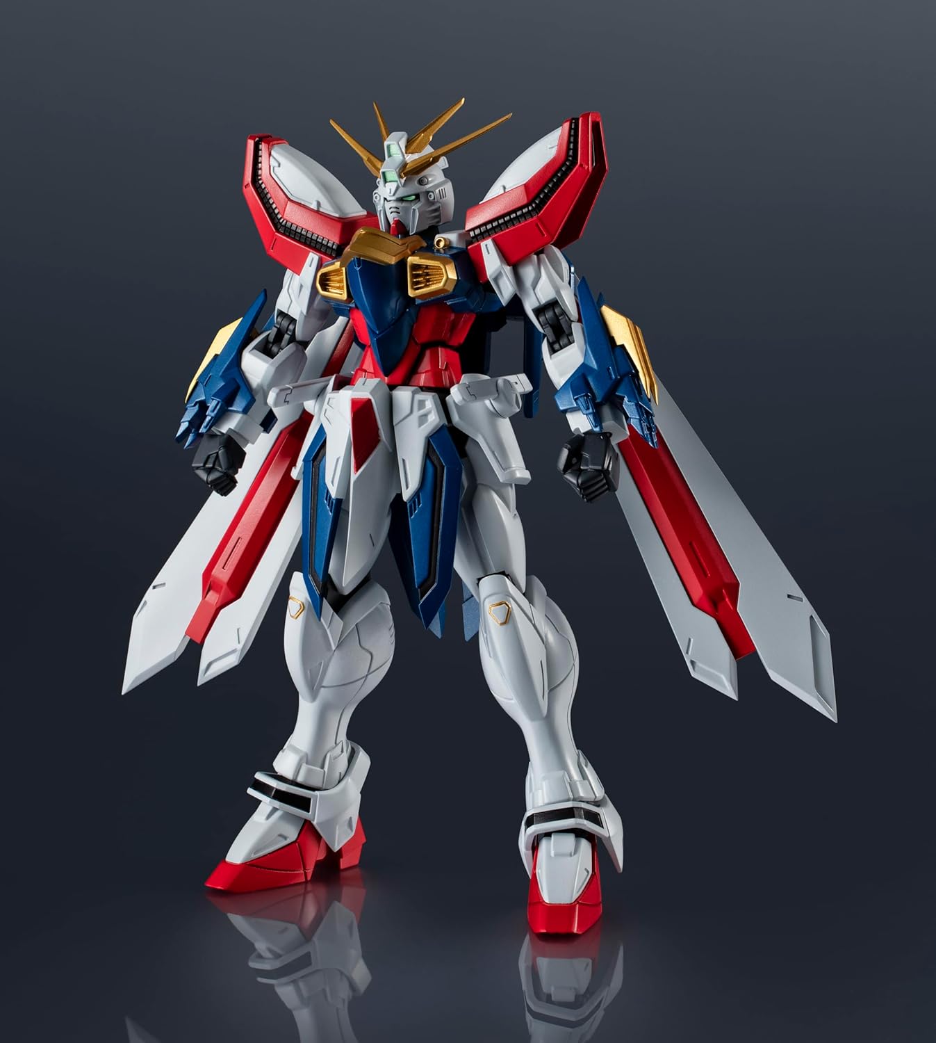 TAMASHII NATIONS Gundam UNIVERSE GF13-017NJII BURNING GUNDAM RENEWAL Approx. 5.9 inches (150 mm), ABS & PVC Pre-painted Action Figure