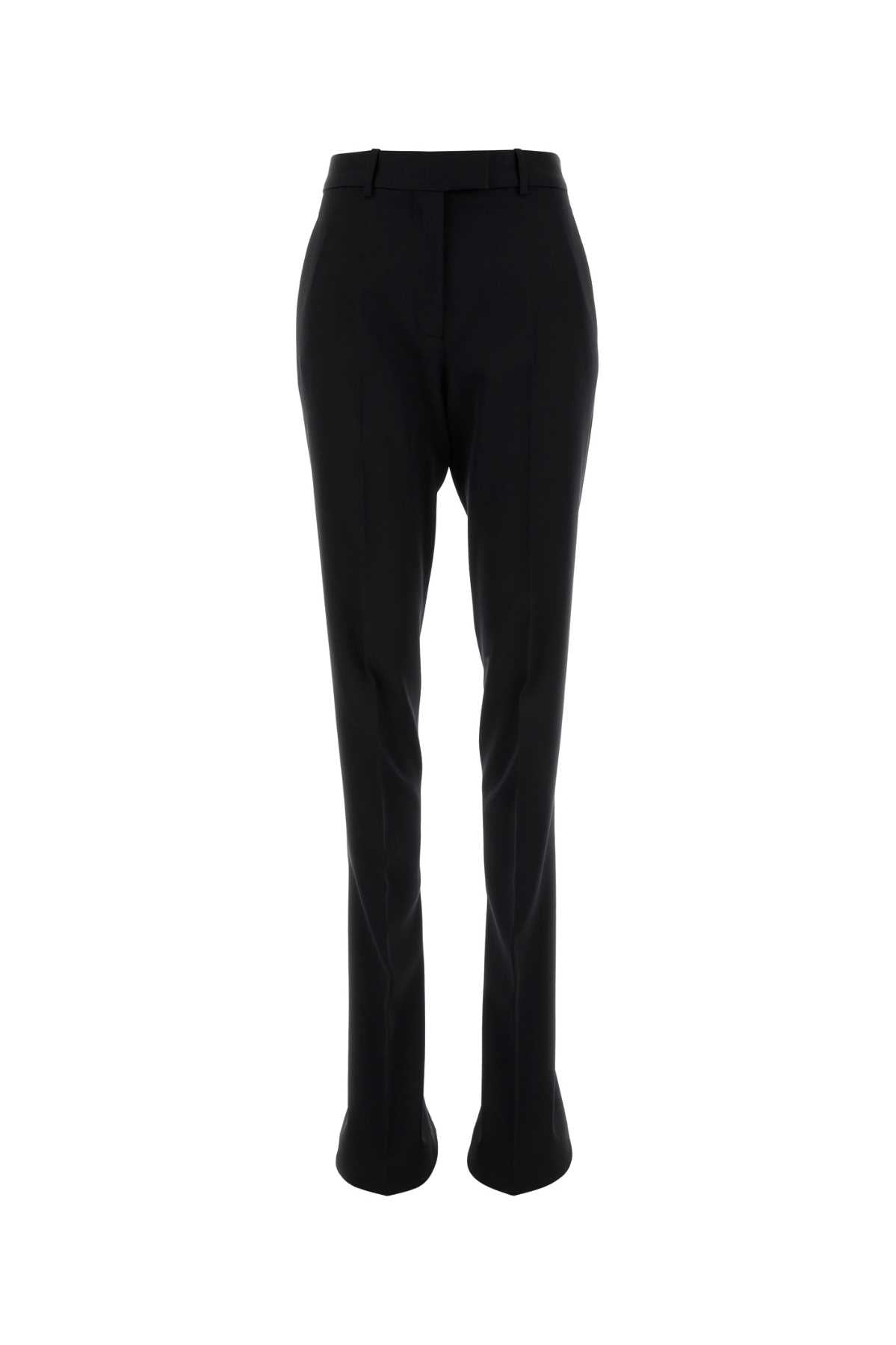 The Atticoブラックウールパンツ - Image 2