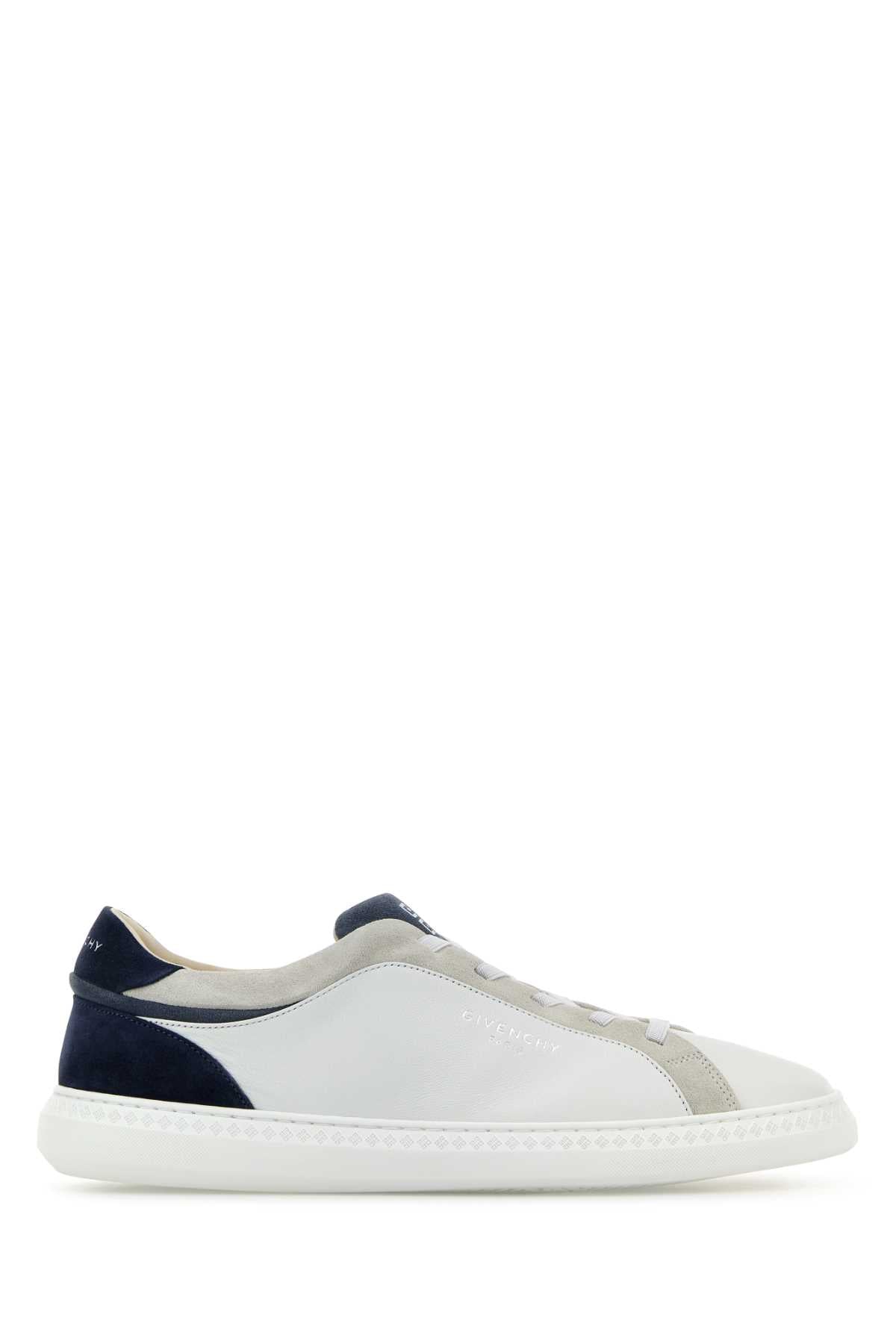 Givenchy Givenchy White Leather G Set Sneakers - Image 2