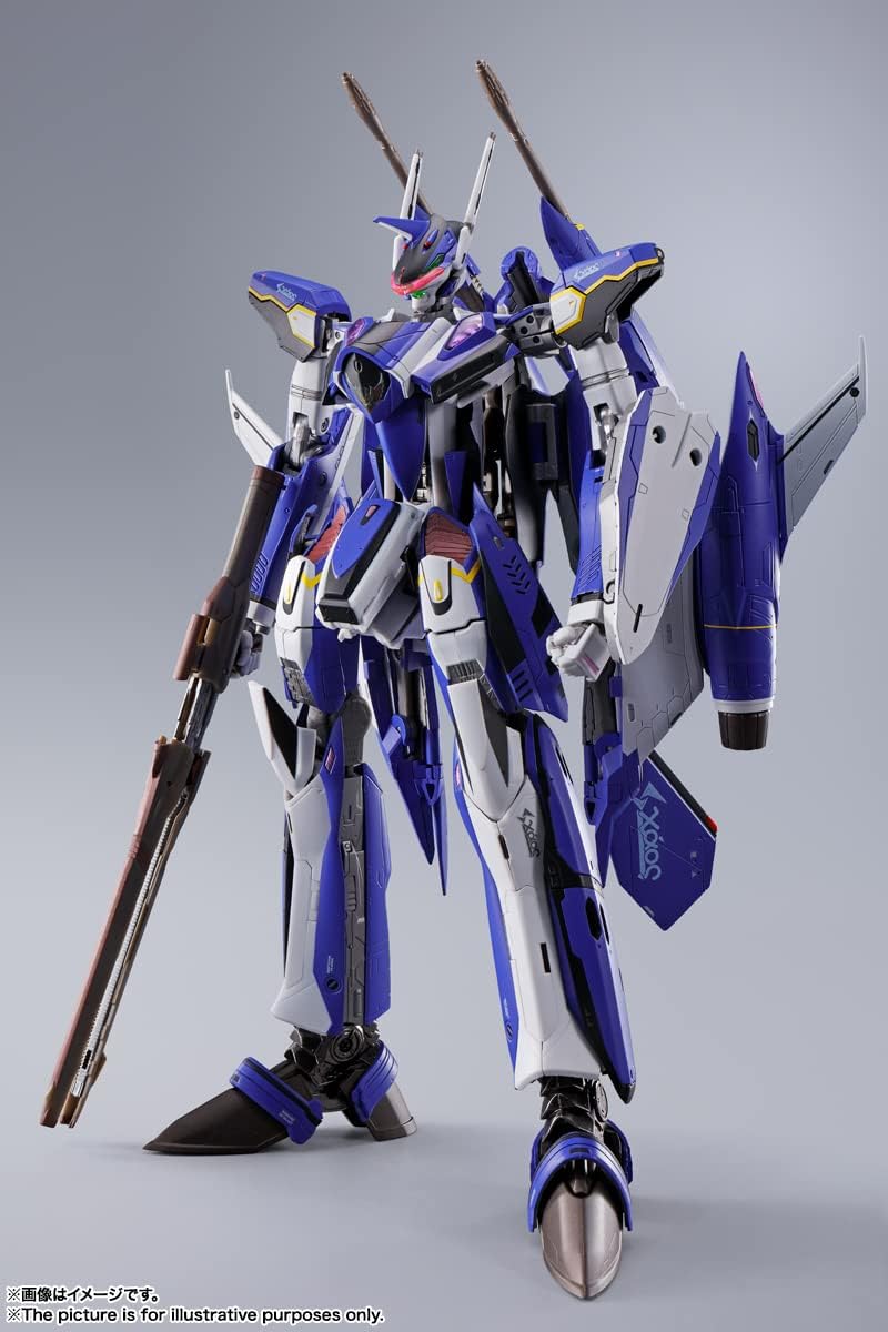 TAMASHII NATIONS DX Super Alloy Movie Version Macross Delta Absolute LIVE!!!!!! YF-29 Durandal Valkyrie (Maximilian Jenius Machine) Full Set Pack, Approx. 8.7 inches (220 mm) ABS & Die Cast