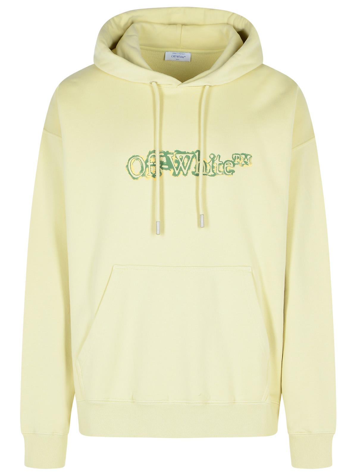 Off Off White 'Cloudy Arrow' Ivory Cotton Sweatshirt - Image 2