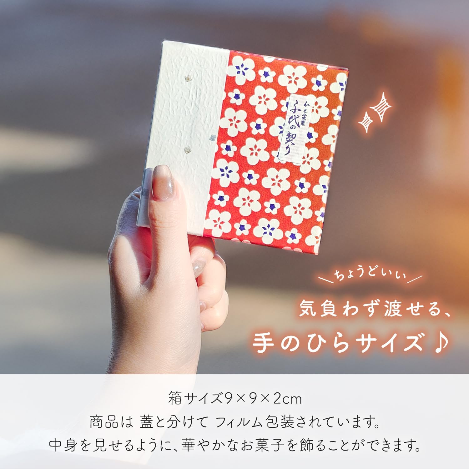 Fukuya Chiyo no Chigiri (1 box) Wasanbon sugar dry confectionery small box 2.1 oz (60 g) 1 piece Celebratory Kyoto confectionery
