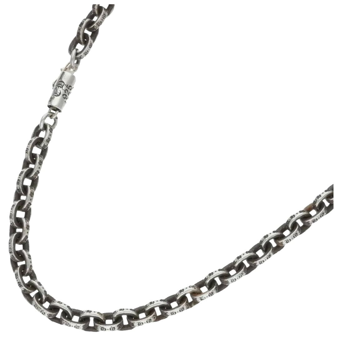 CHROME HEARTS 'SILVER' 24IN PAPER CHAIN NECKLACE