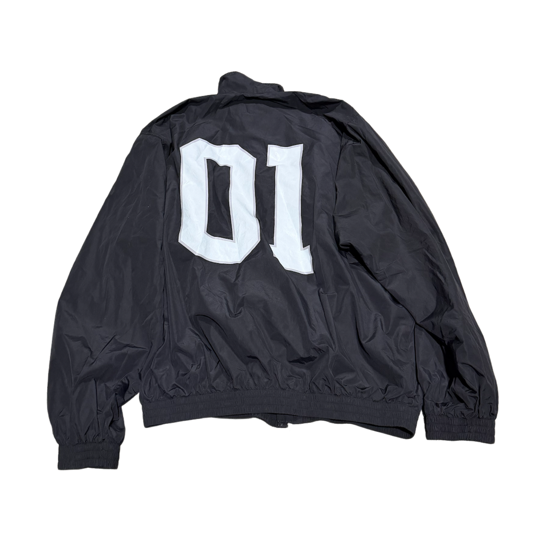 BALENCIAGA 'BASKETBALL SERIES' BLACK TRACK JACKET